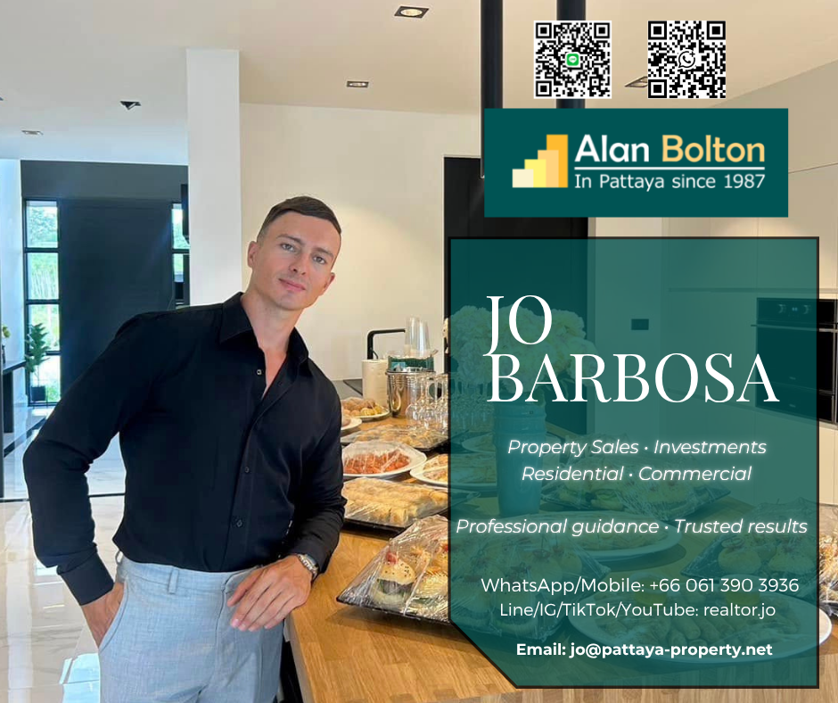 Jo Barbosa, Property Sales and Investments advisor