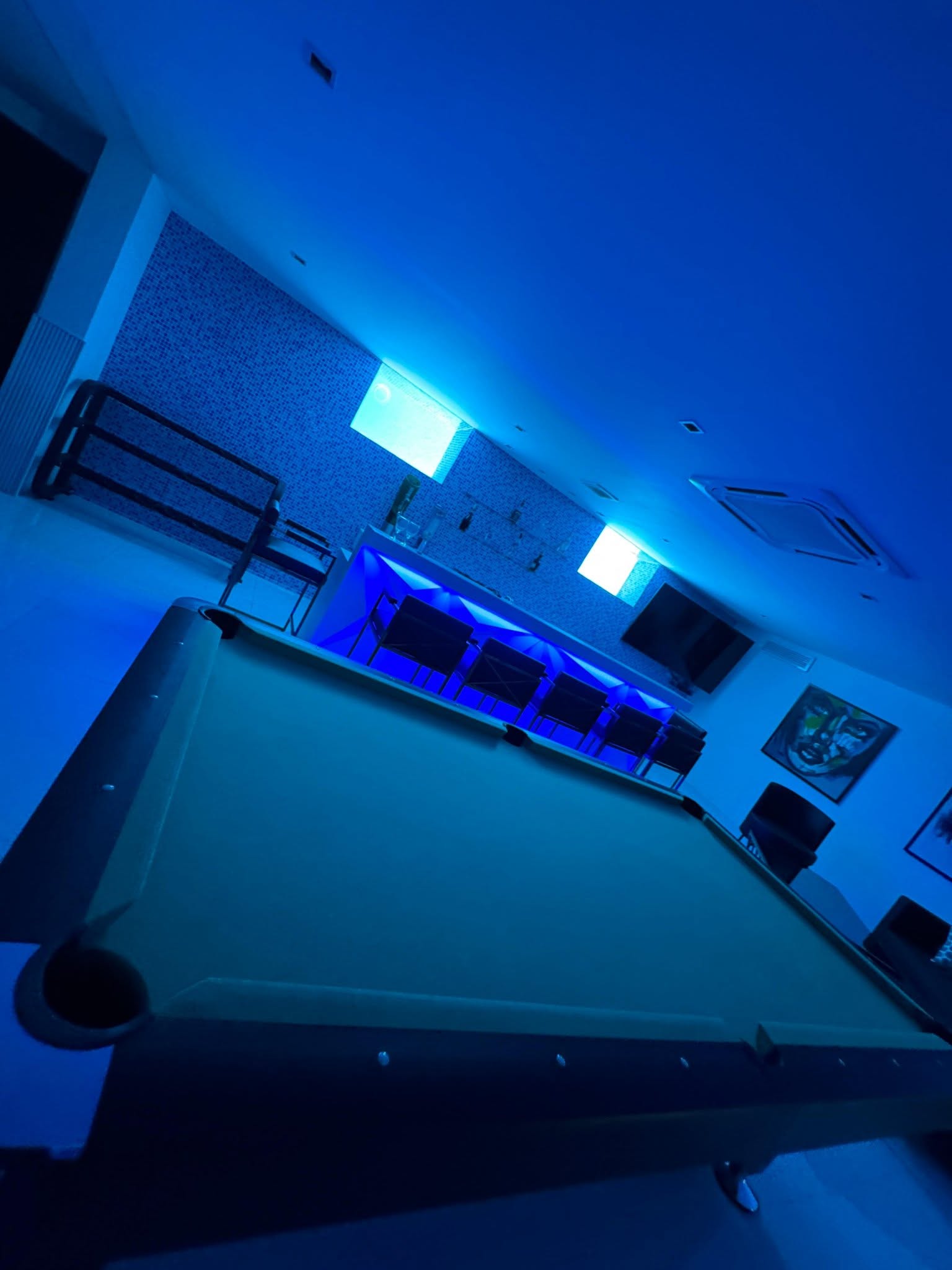 Billiards room