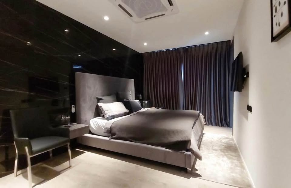 Dark luxury bedroom
