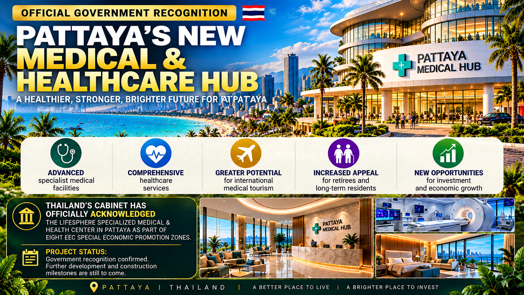 Royal Thai Government | Eight special economic zones to be established